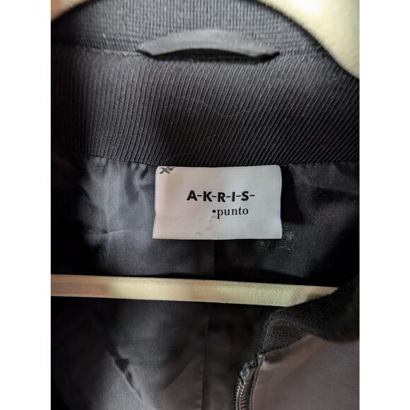 Akris Punto Ladies Jacket Black Size 10 - Picture 8 of 12